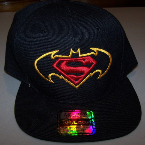 NEW "DAWN OF JUSTICE" L.O.G.A. FLAT BRIM CAP HAT S3372 - Picture 3 of 8